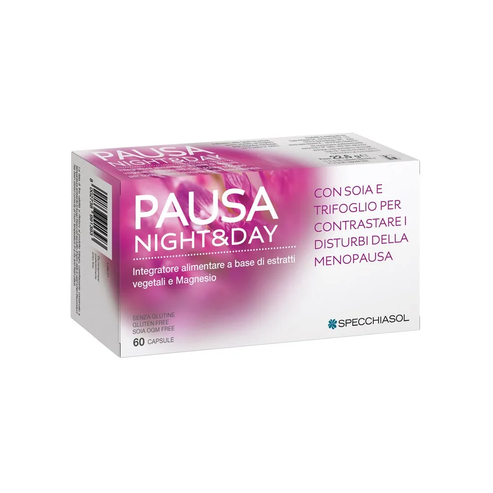 Specchiasol Pausa Night&Day 60 Capsule Integratore Menopausa