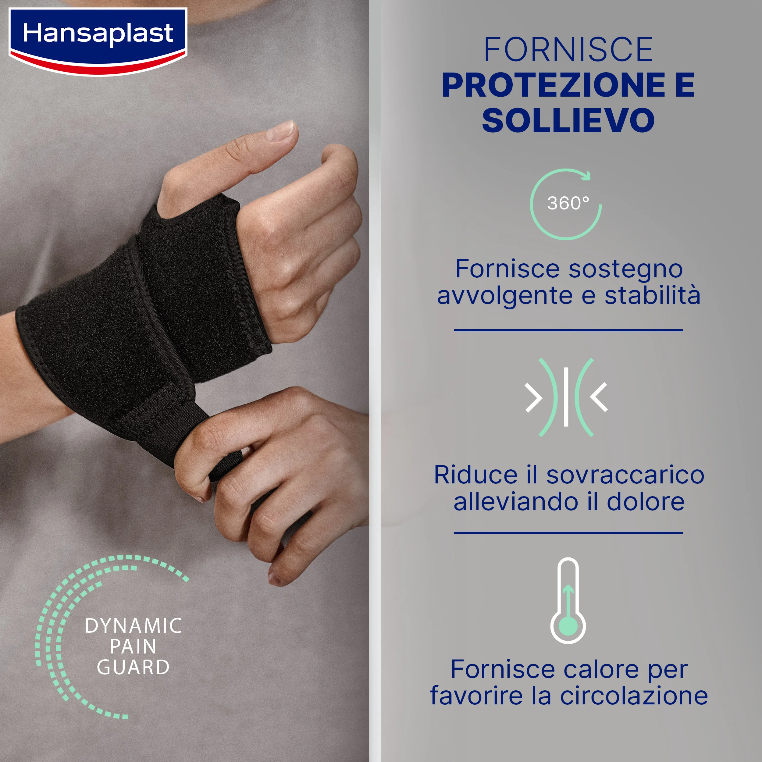 Hp Protective Sup Polso Supporto Polso