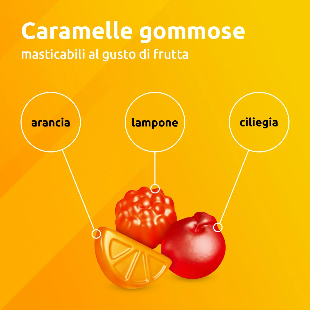 Supradyn Energy Integratore 70 Caramelle Gommose Multivitaminico