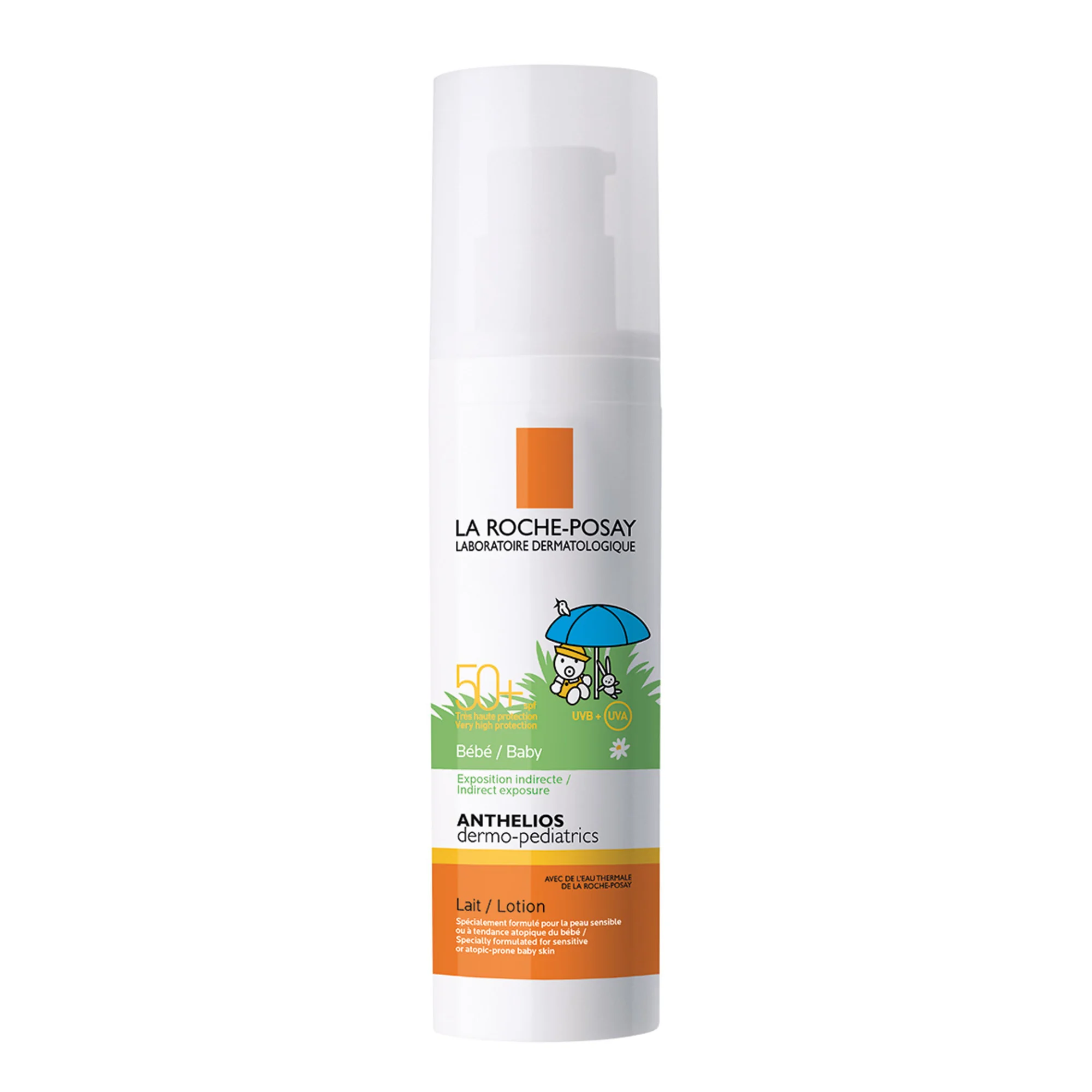 La Roche Posay Anthelios Latte Protettivo Bebè SPF50+, 50 Ml Protezione solare per neonati