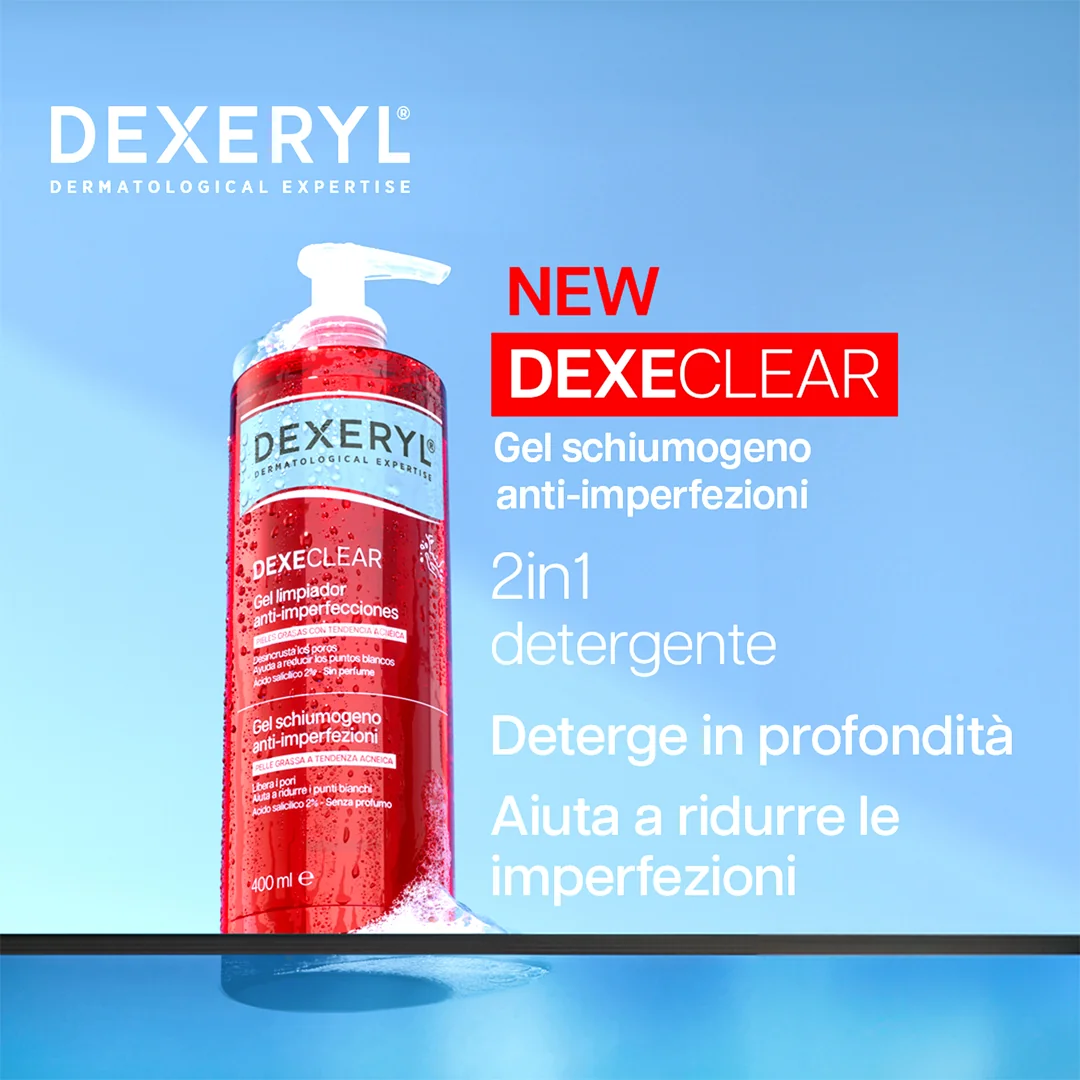 Dexeclear Gel Schiumogeno Anti Imperfezioni 400 Ml