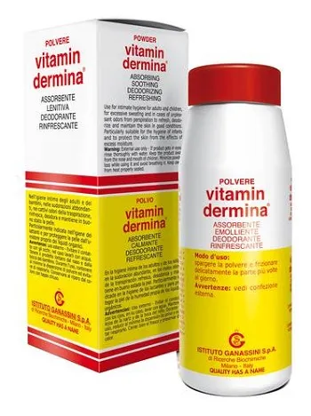Vitamindermina Polvere 100 g Talco in Polvere