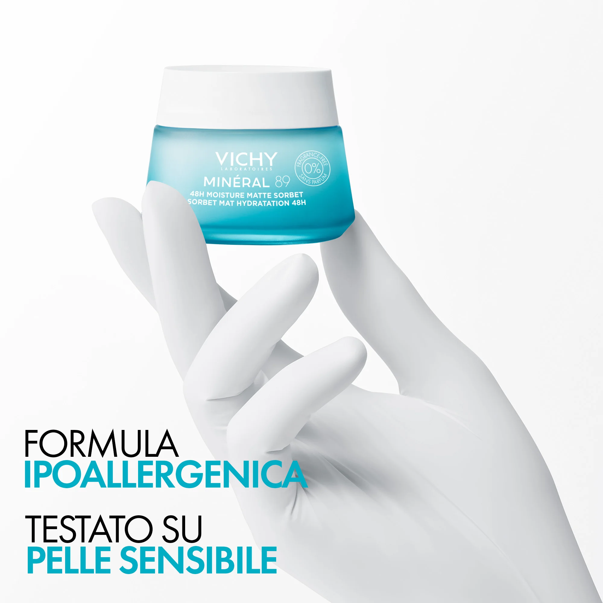 Vichy Mineral 89 Oily Skin Cream 50 Ml Gel sorbetto idratante