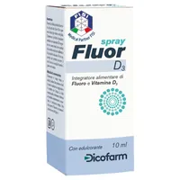 FluorD3 Spray Integratore di Fluoro e Vitamina D3 10 ml