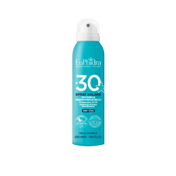 Euphidra Ka Spray Invisibile Bambini 30 Protezione Alta