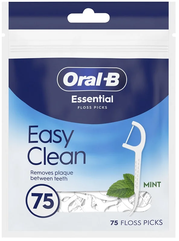 Oral-B Flossette Easy Clean 75 pezzi Filo interdentale con manico