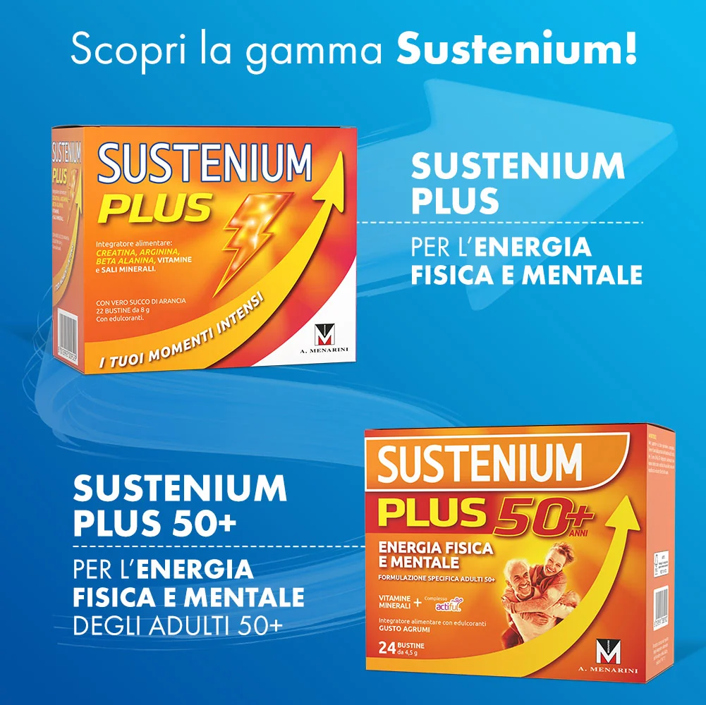 Sustenium Memo Fosforo Integratore Memoria e Concentrazione 10 Flaconcini Memoria e Concentrazione