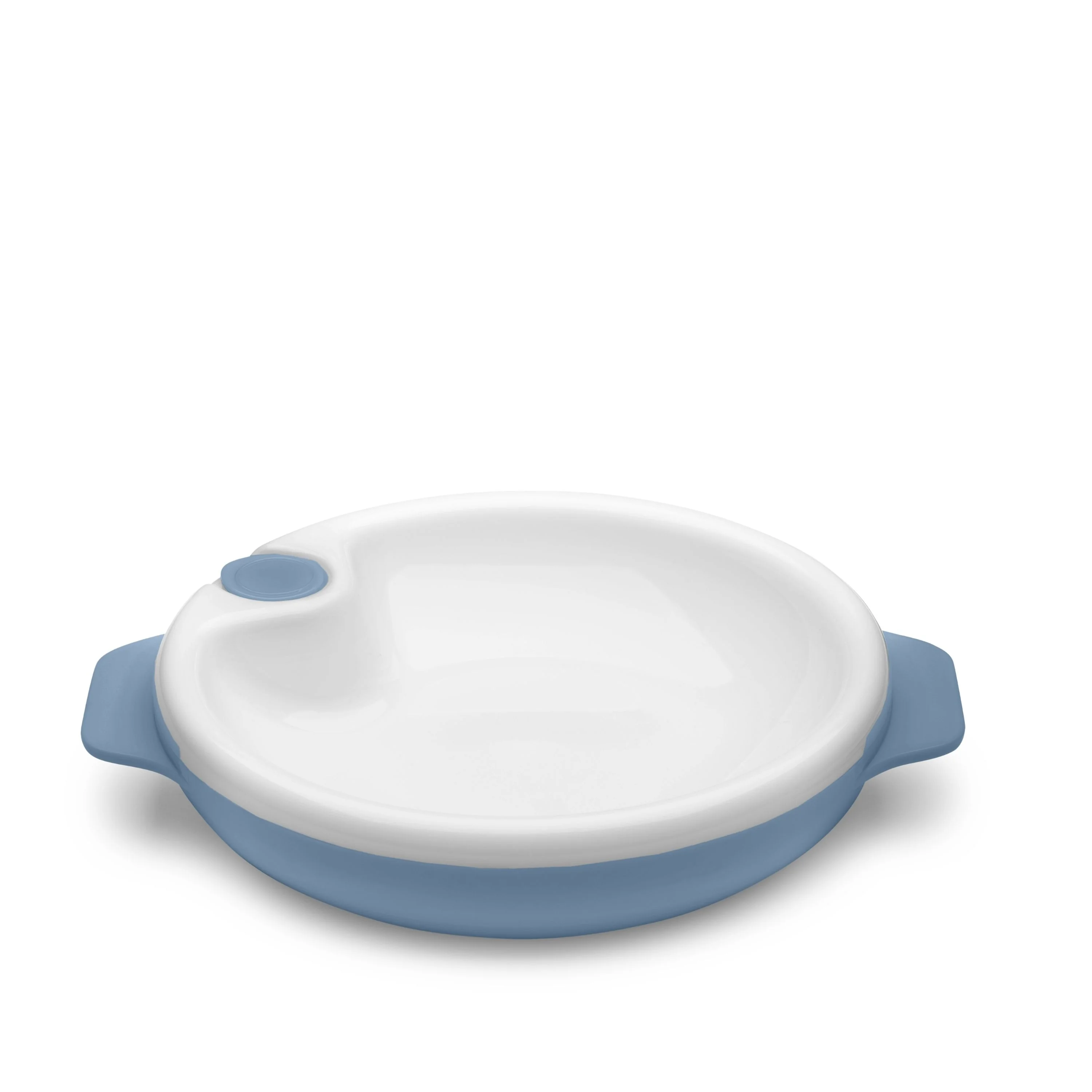 Nuvita Piatto Pappa Calda Powder Blu
