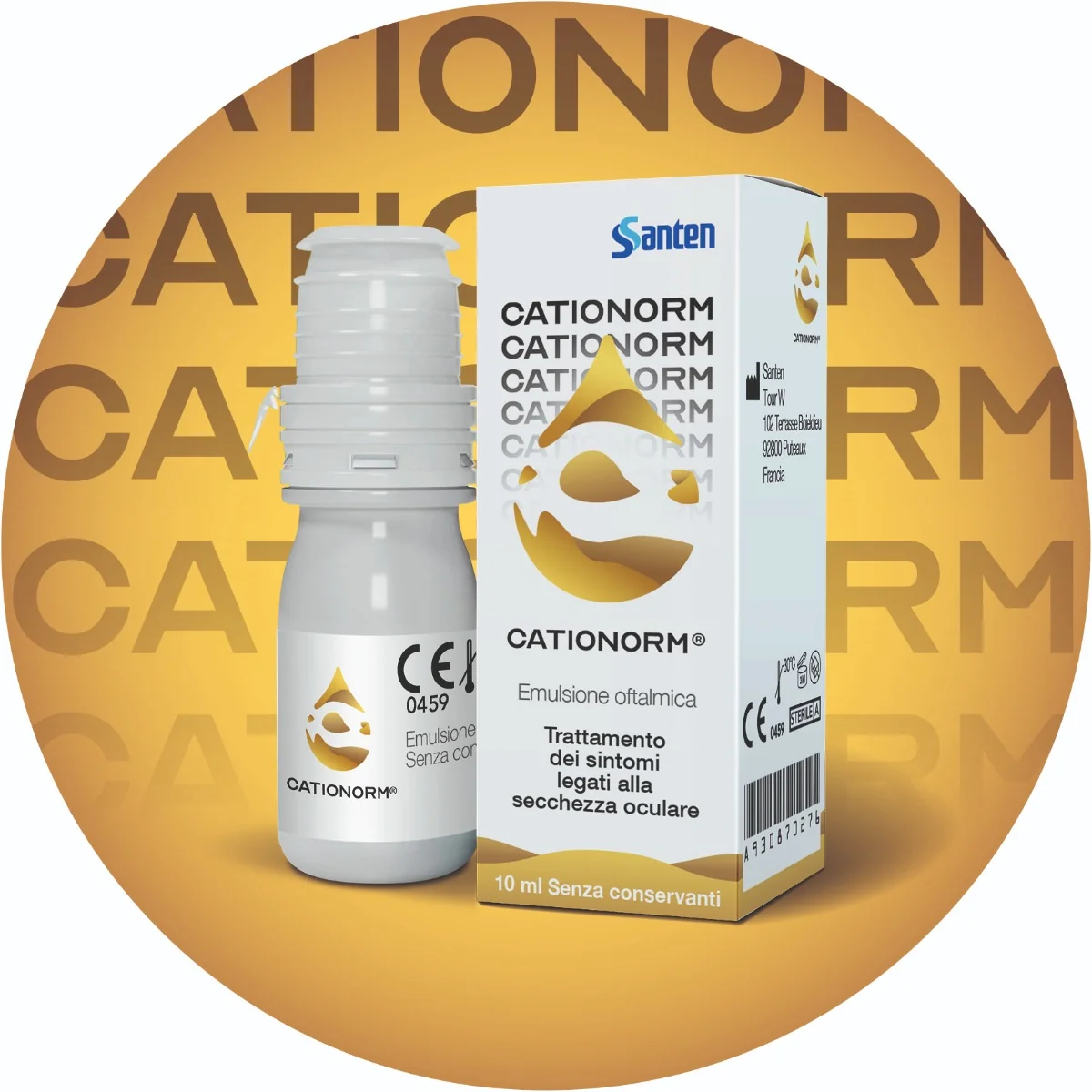 Cationorm Multi Gocce 10 ml Emulsione Oftalmica