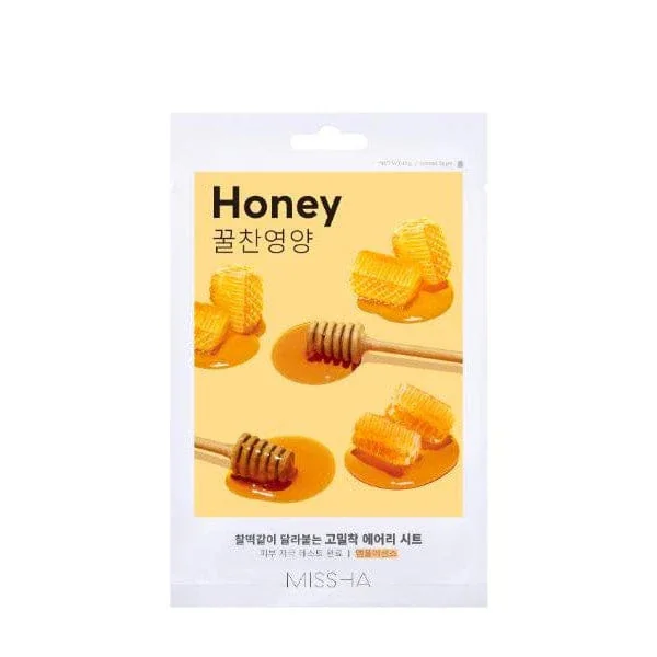 Missha Airy Fit Sheet Mask Honey 19 G Maschera viso in tessuto