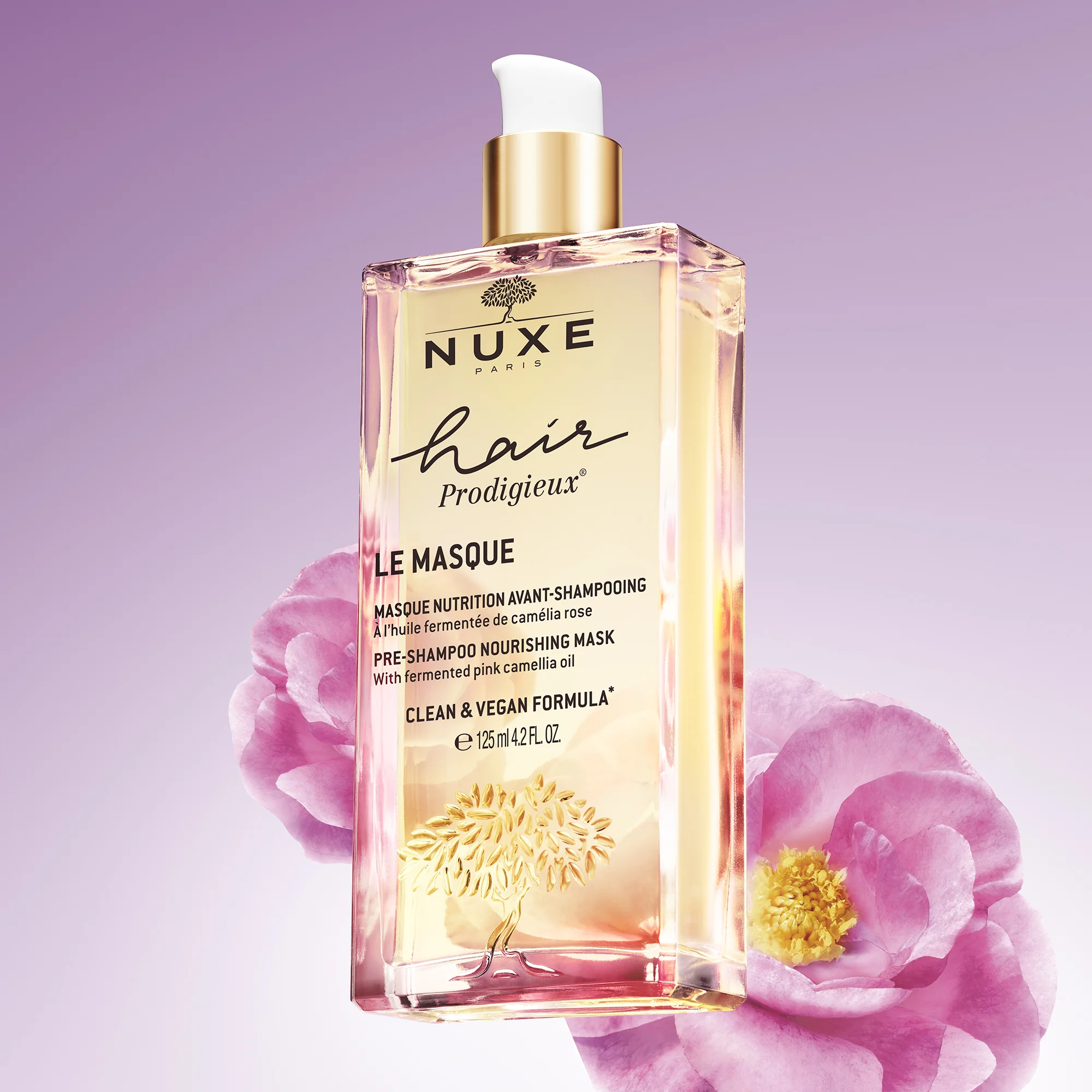Nuxe Hair Prodigieux Maschera Nutriente Pre-Shampoo 125 ml Ripara la Fibra Capillare
