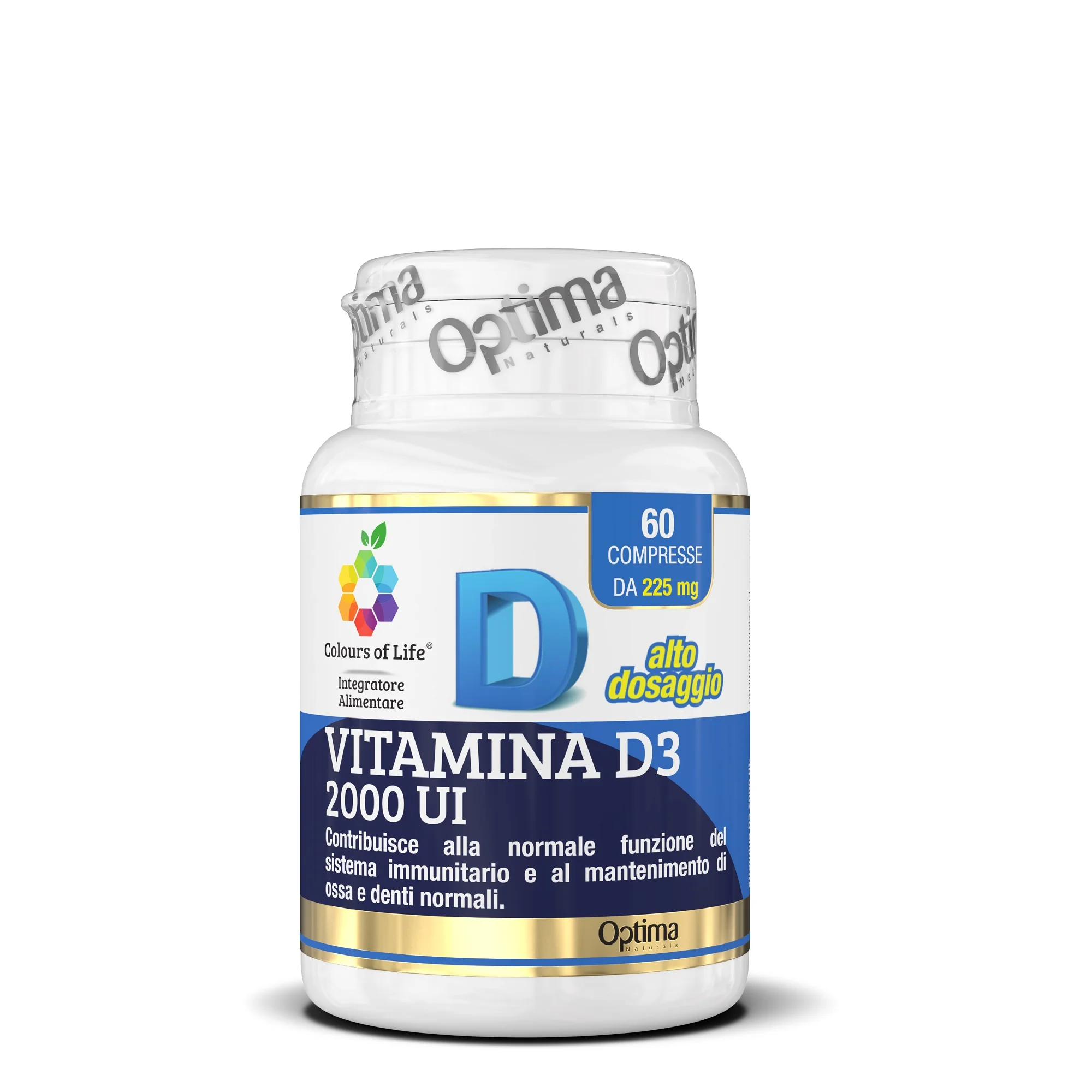 Vitamina D3 2000 60 Compresse Colours