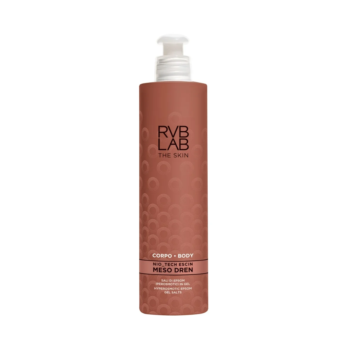 Rvb Lab Meso Dren Sali di Epson Iperosmotici in gel 250 ml Azione Drenante