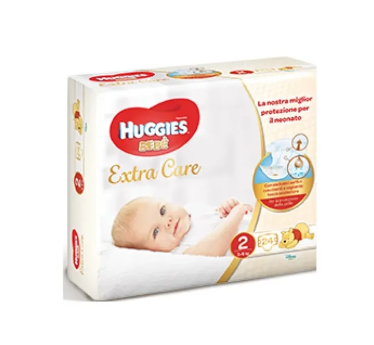Huggies Extra Care Grande 40 Pezzi Taglia 2