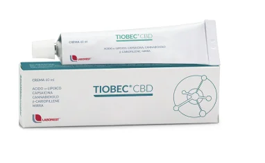 Tiobec Cbd Crema 60 ml Benessere Cutaneo