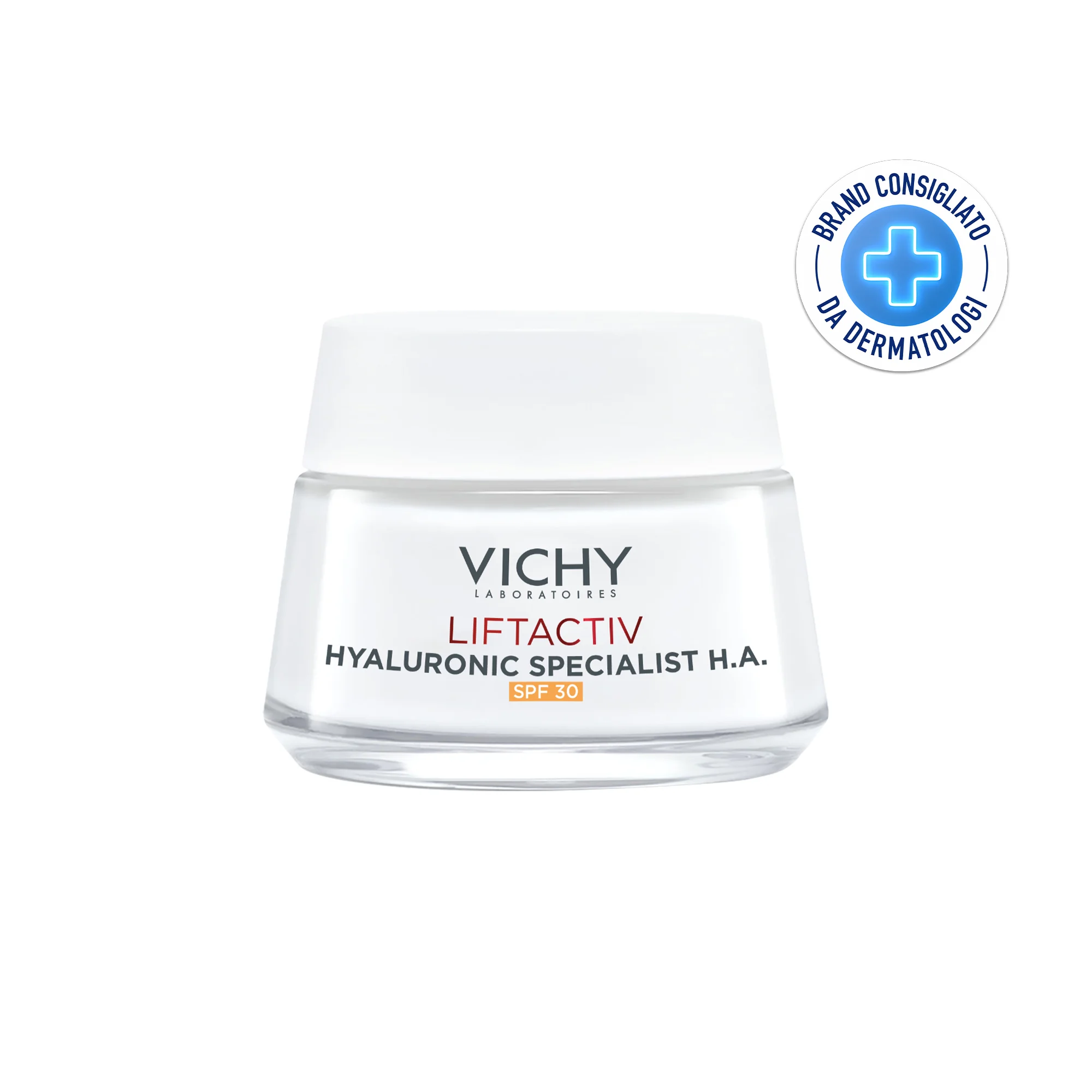 Vichy Liftactiv Supreme Crema Giorno H.A. SPF 30 50 ml Per Correzione di Rughe e Tono