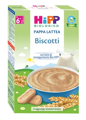 Hipp Biologico Pappa Lattea Biscotti 250 G