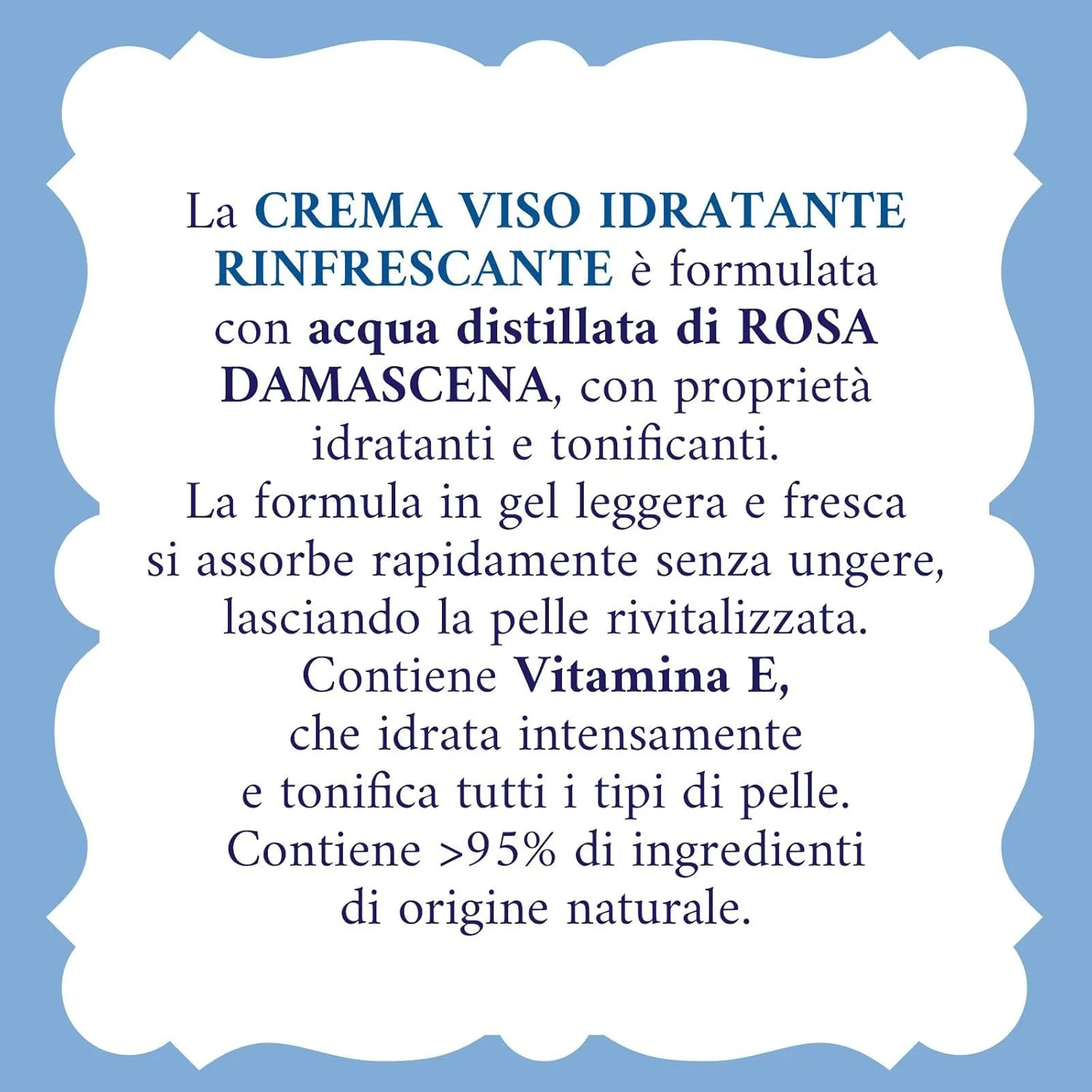 Acqua Alle Rose Crema Viso Idratante Rinfrescante 50 Ml