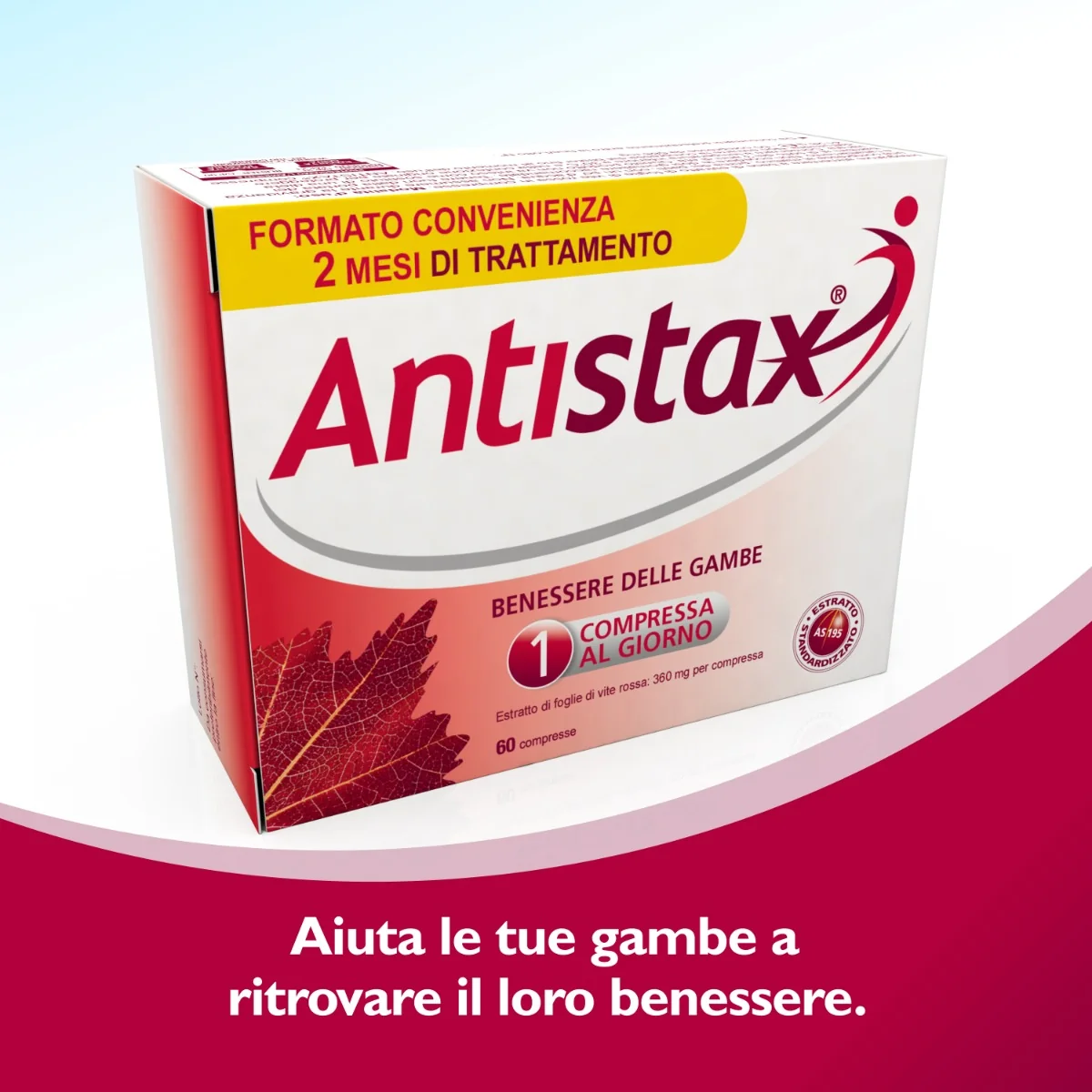 Antistax 60 Compresse Integratore per il Microcircolo