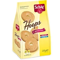 Schar Hoops Biscotti di Pasta Frolla Senza Glutine 220 g