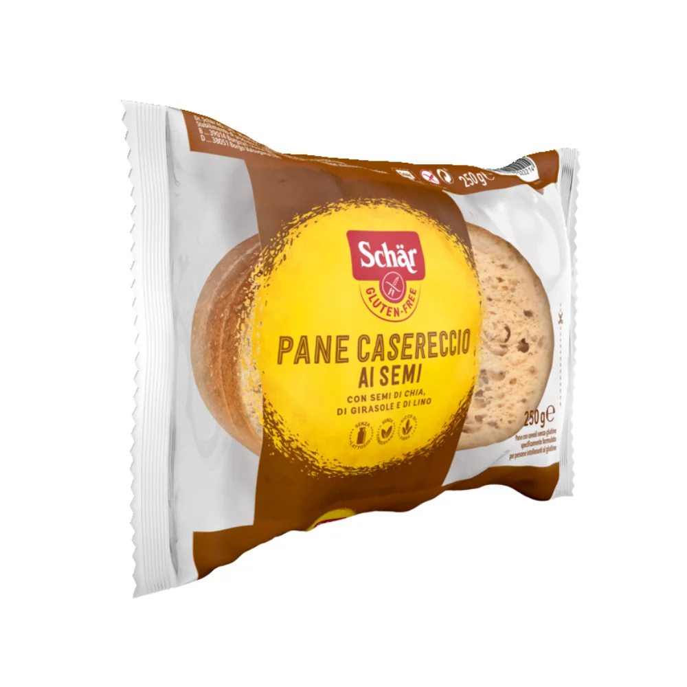 Schar Pane Casareccio Semi Senza Glutine 250 g alimenti senza glutine