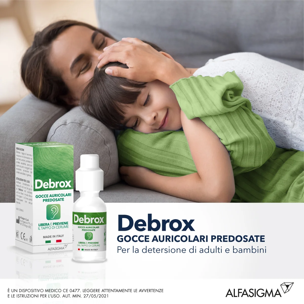 Debrox Gocce Auricolari Predosate 15 ml Contrasta Tappi di Cerume