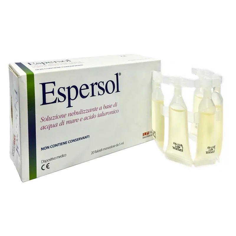 Espersol Soluzione Nebulizzante 20 Flaconcini Monodose Per Aerosol