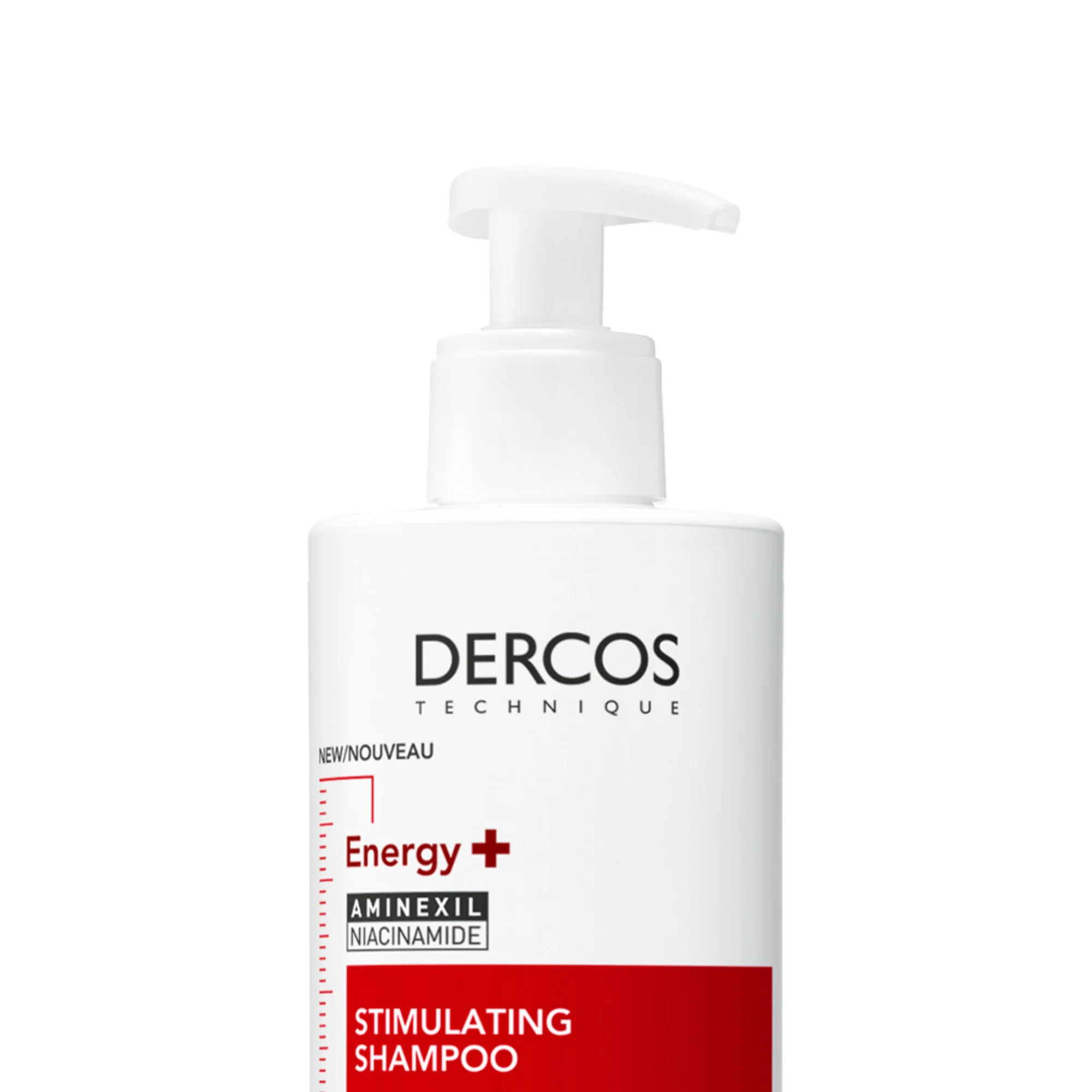 Vichy Dercos Shampoo Energy+ 400 Ml Trattamento Rivitalizzante per capelli più forti