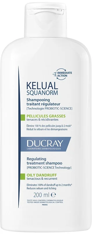 Kelual Squanorm Shampoo Anti Forfora Grassa 200 Ml