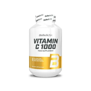 Biotechusa Vitamin C 1000 Bioflavonoids 100 Compresse Senza Glutine