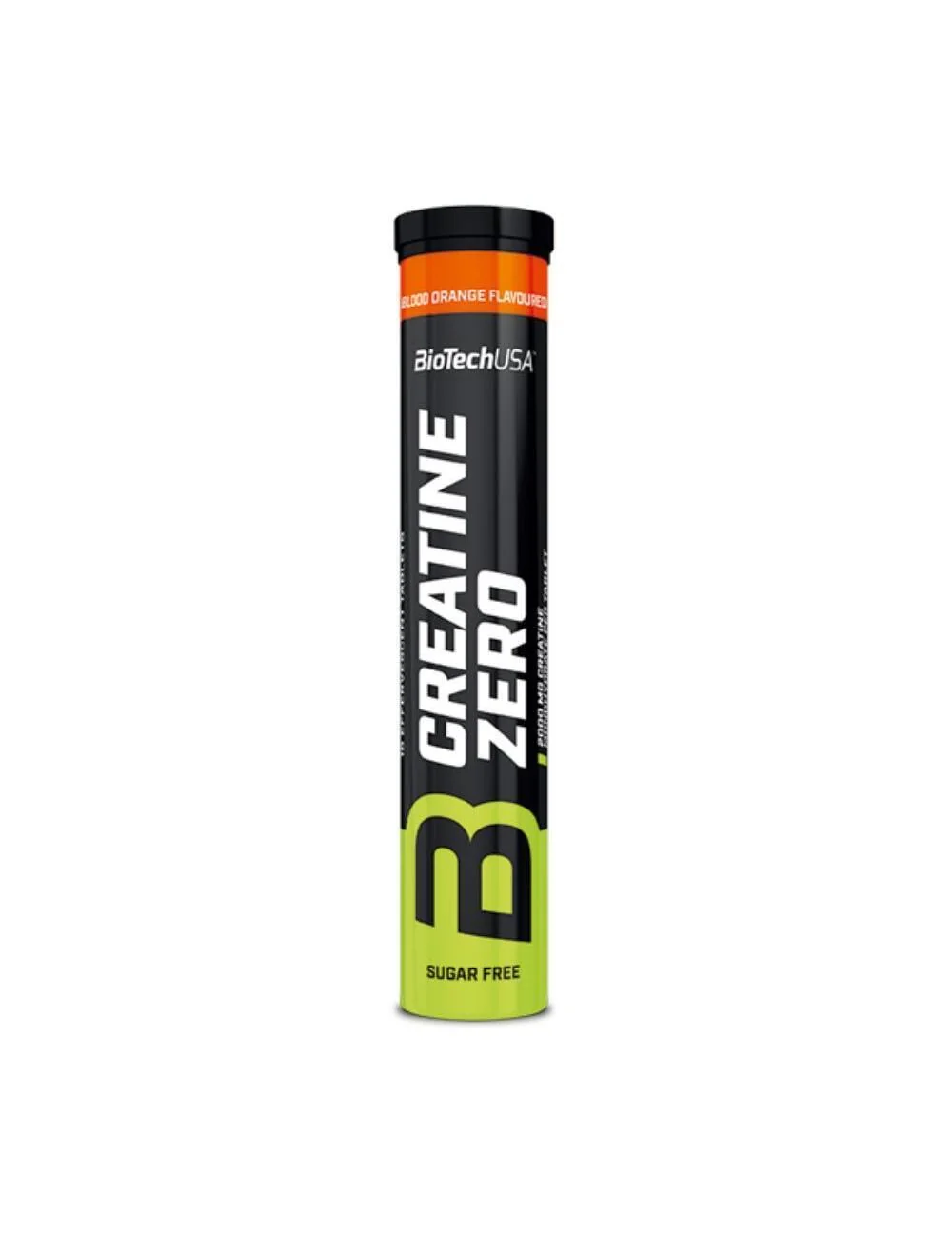 Biotechusa Creatine Zero Effervescent Arancia Rossa 18 Compresse Senza Glutine