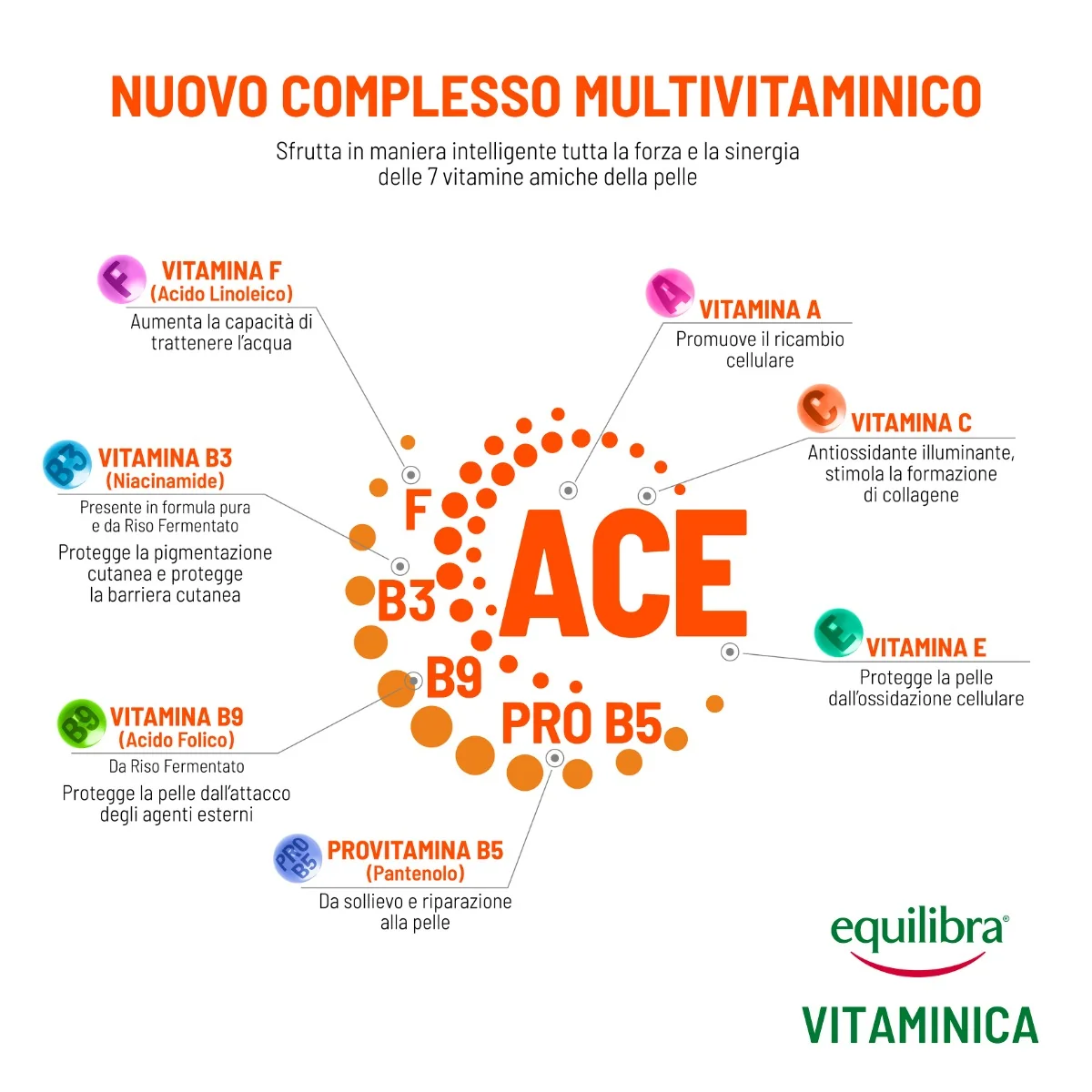 Equilibra Viso Vitaminica Crema Viso Fattore Difesa 75 Ml Difesa della Cute