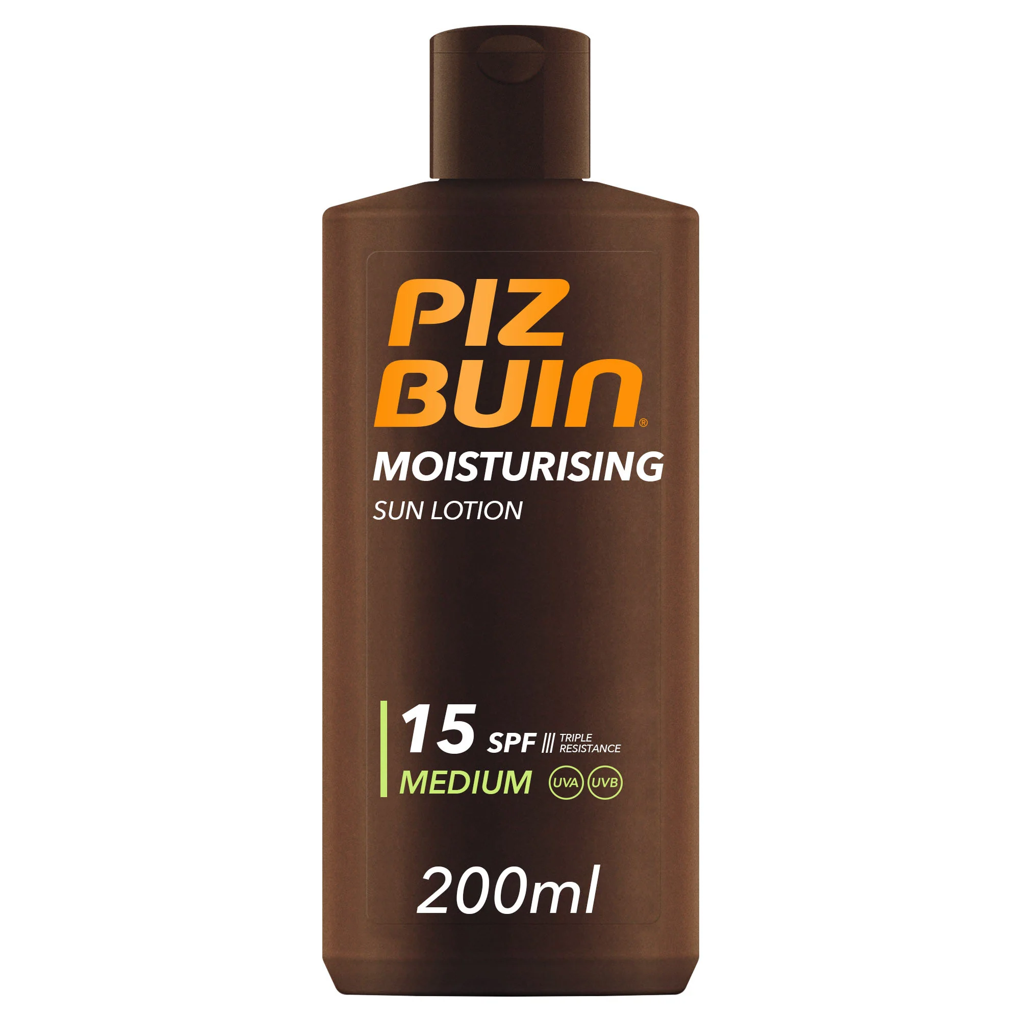 PIZ BUIN Lozione Solare Idratante SPF 15 200 ml Filtro Solare UVA/UVB