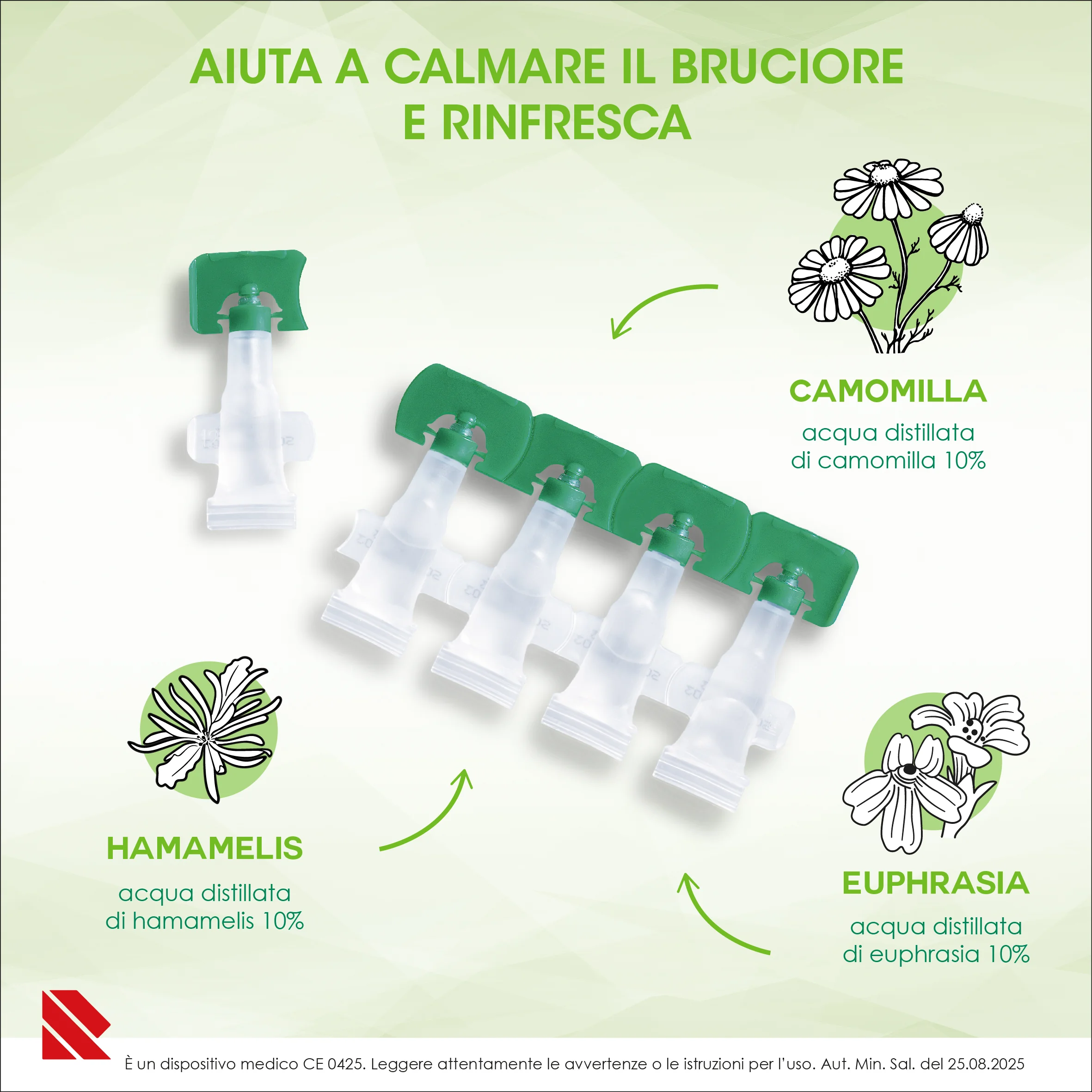 Eumill Collirio Monodose 20 Flaconcini Gocce Oculari Lenitive