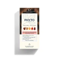 Phyto Phytocolor 5.7 Castano Chiaro Tabacco Colorazione Permanente Senza Ammoniaca