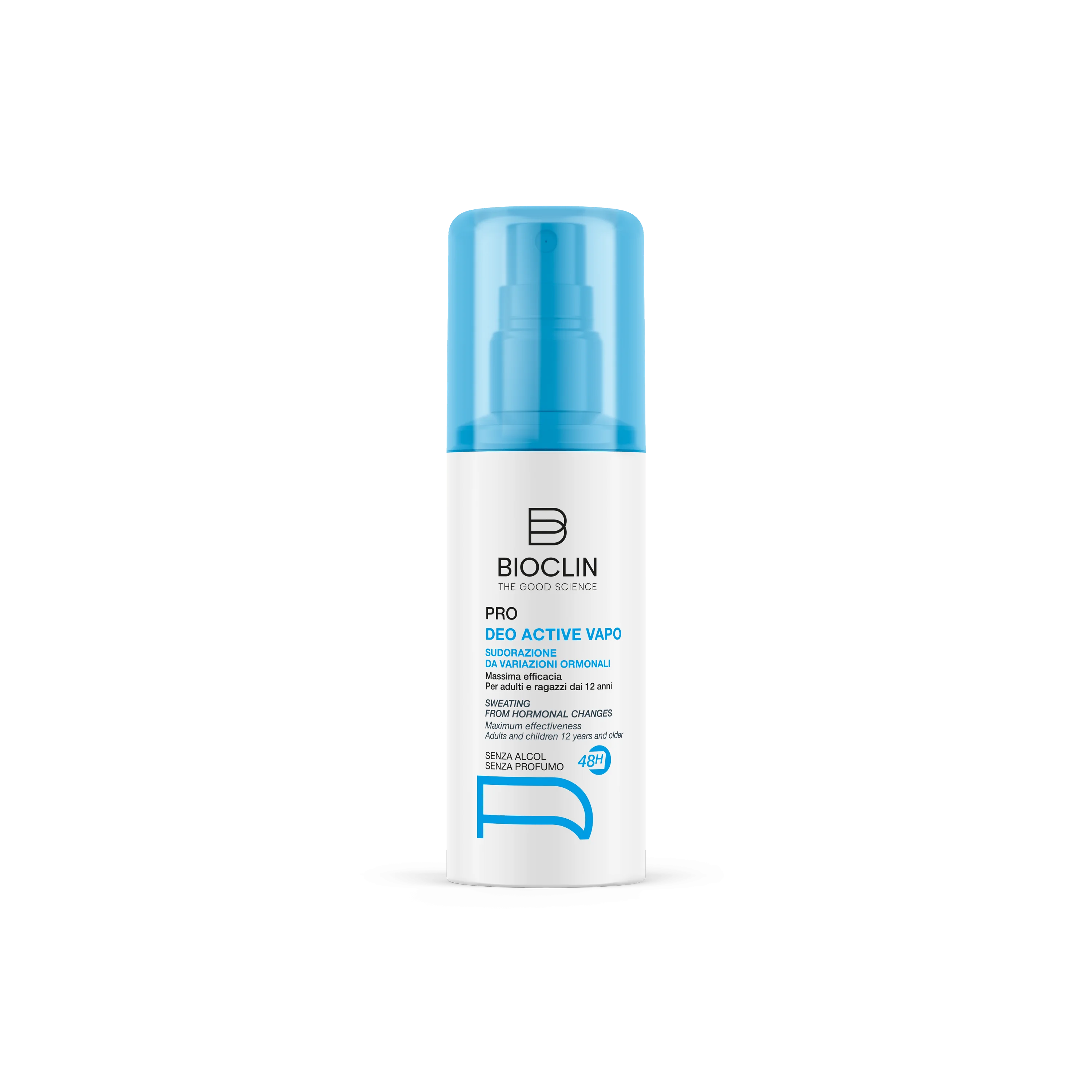 Bioclin Deo Pro Active Vapo Senza Profumo 100 ml Sudorazione Intensa