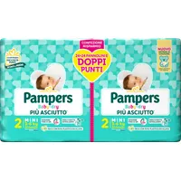 Pampers Baby Dry Pannolino Duo Downcount Mini 48 Pezzi