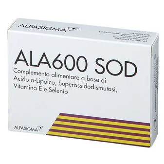 Ala 600 Sod 20 Compresse Integratore Antiossidante