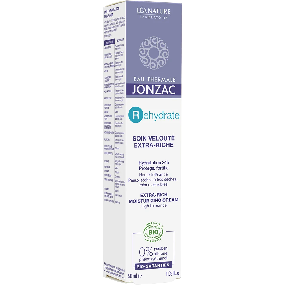 Eau Thermale Jonzac Rehydrate 50 ml Crema Extra-Ricca Idratante