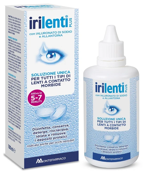 Soluzione Unica Per Lenti A Contatto Irilenti 100 Ml