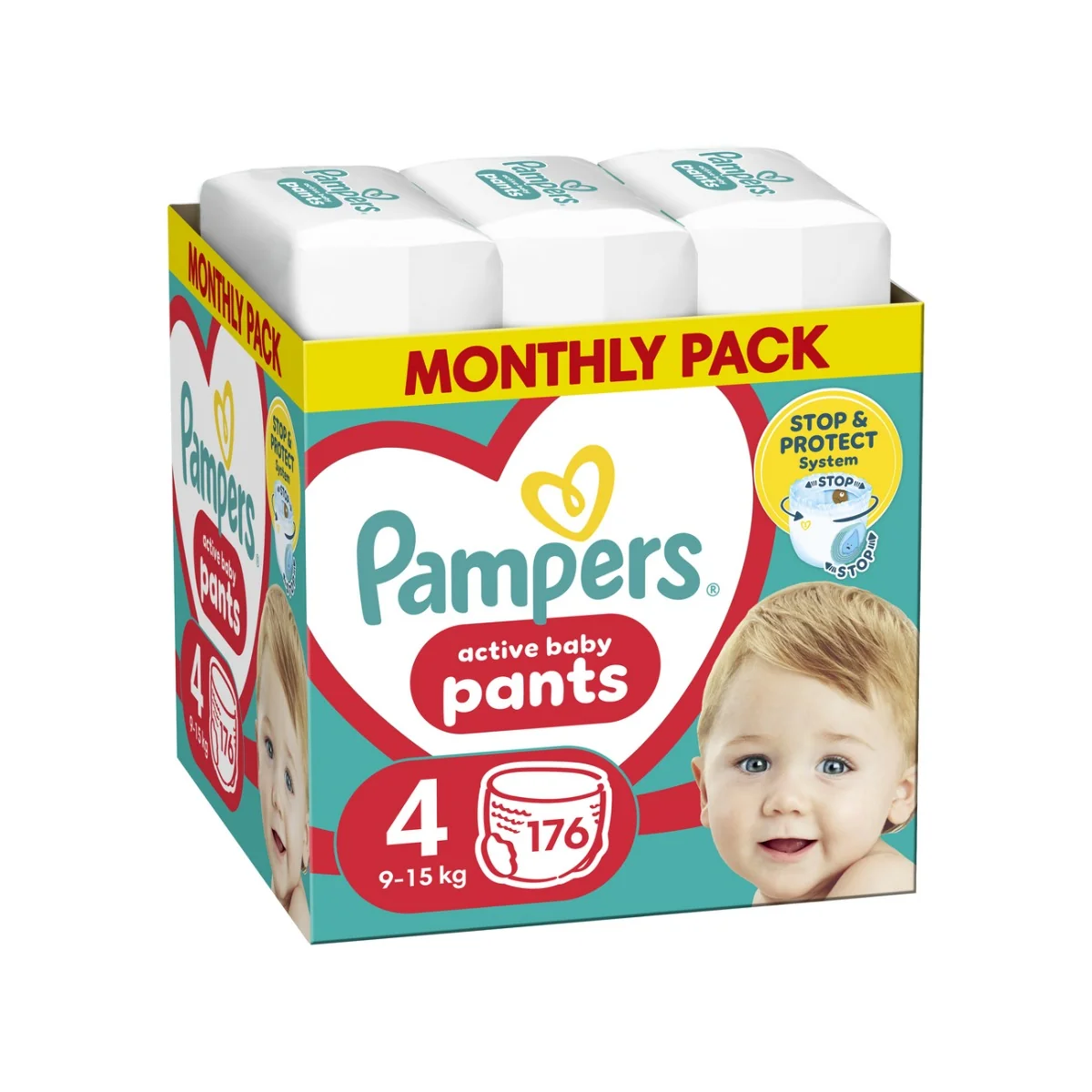 Pampers Pants 4 X 176 9-15 Kg