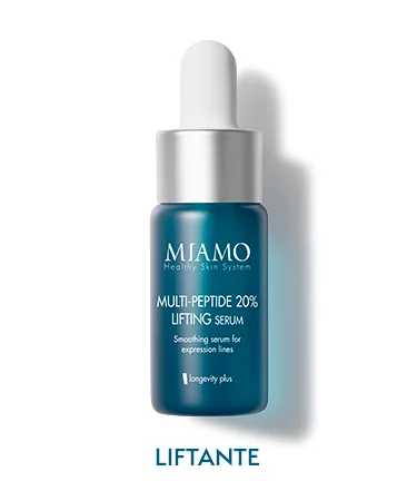 Miamo Longevity Plus Multi Peptide 20% Lifting Serum 10 Ml Siero Viso Antirughe Effetto Tensore
