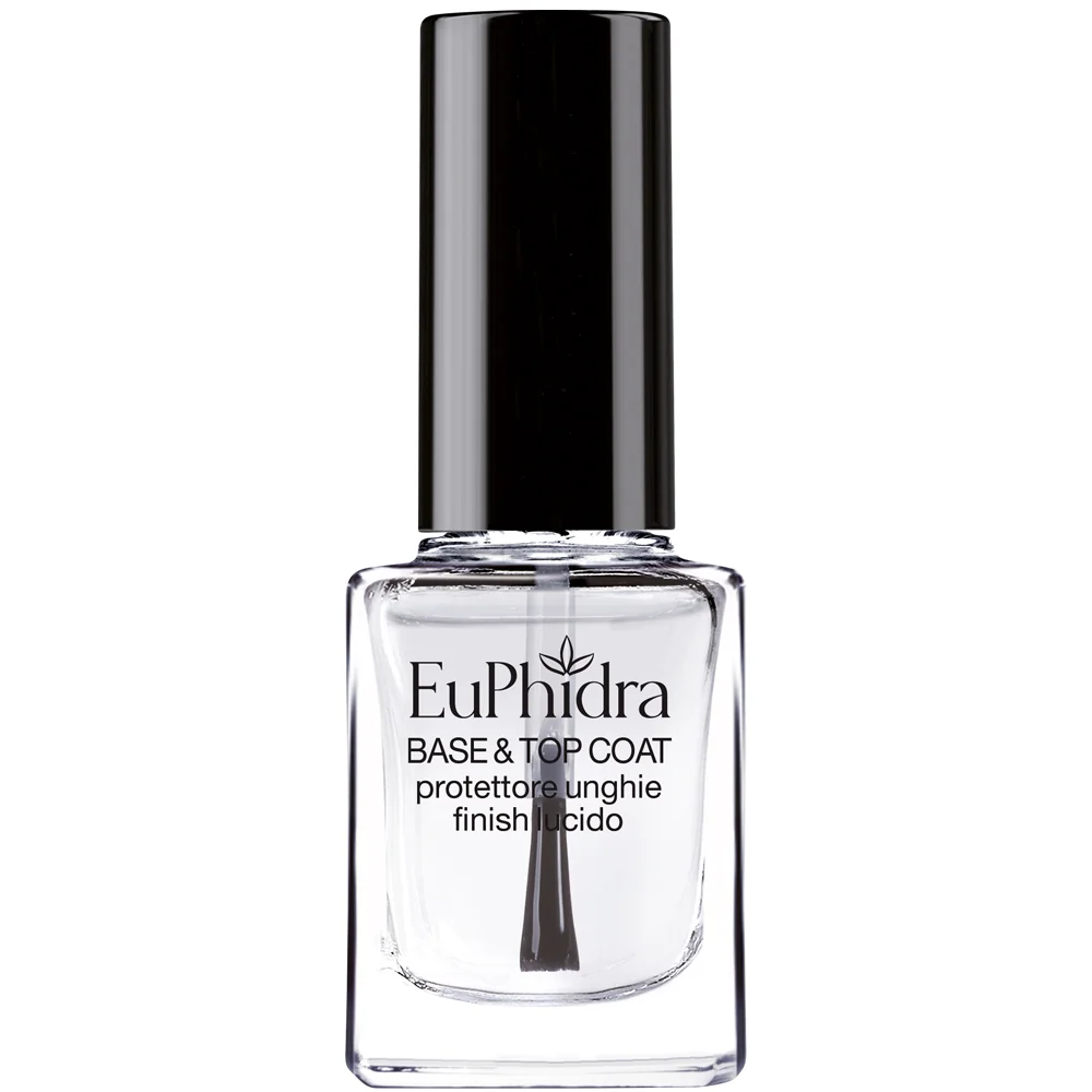 Euphidra Base&Top Coat Unghie Lucido 10 ml Trattamento perfezionatore