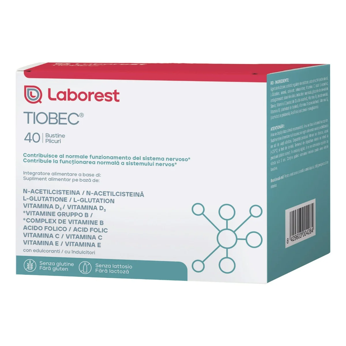 Tiobec 40 Bustine Stanchezza e Affaticamento