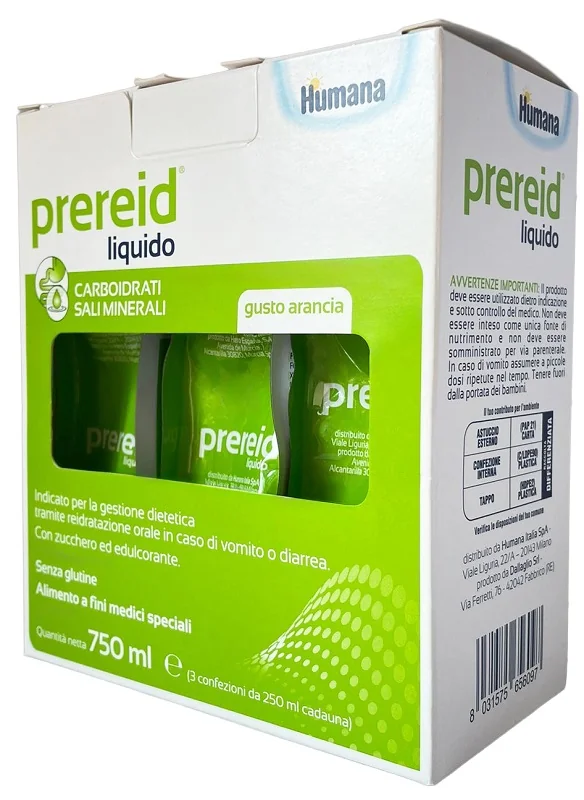 Prereid Liquido 3Pz 250Ml Huma con Zinco
