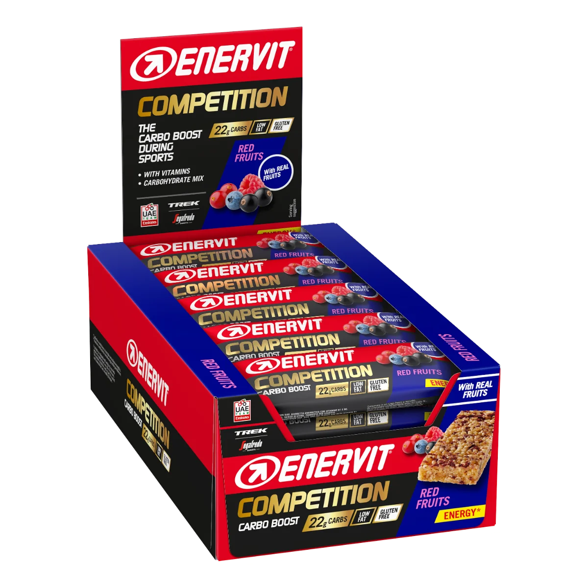 Enervit Sport Comp Fruits 30 g Barretta per Sportivi