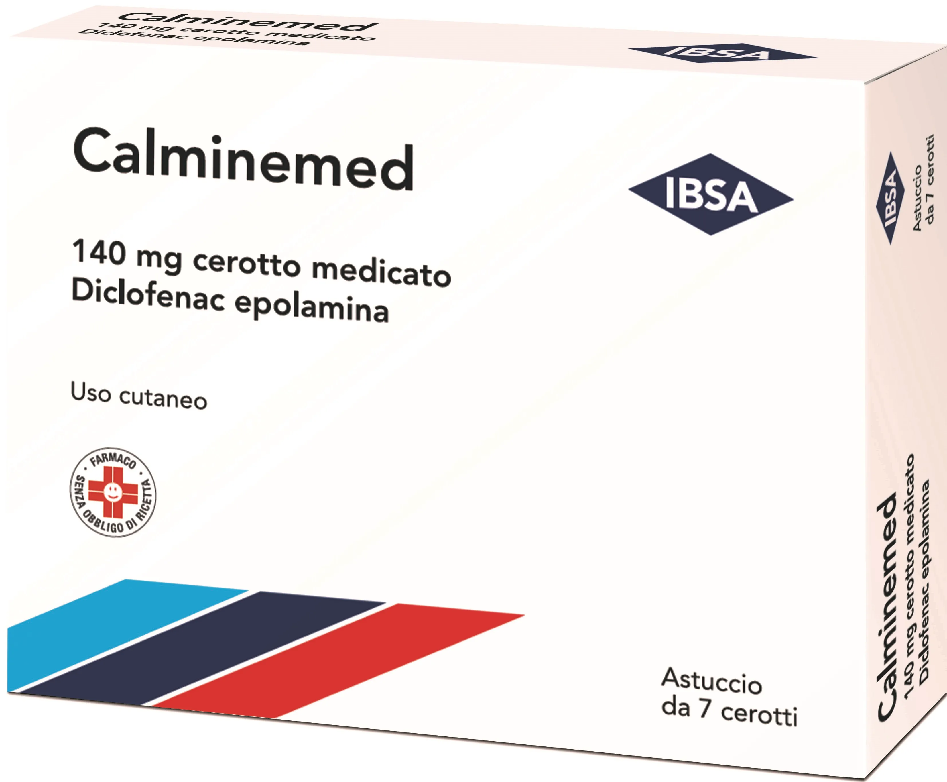 Calminemed 140 mg 7 Cerotti Medicati