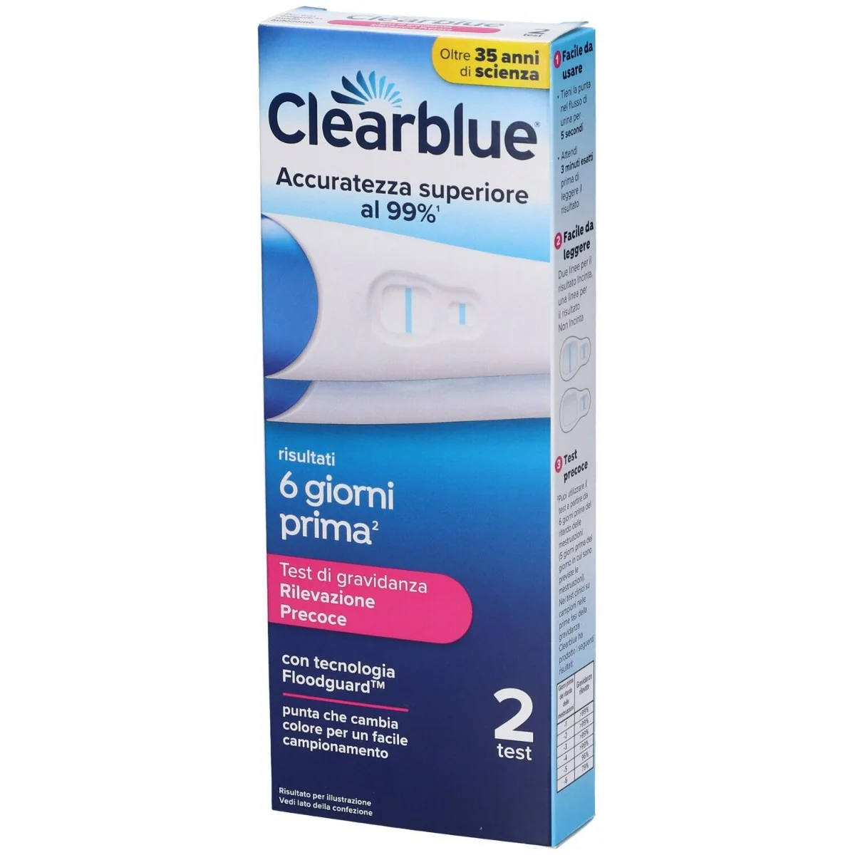 Clearblue Test Gravidanza Precoce 6 giorni prima