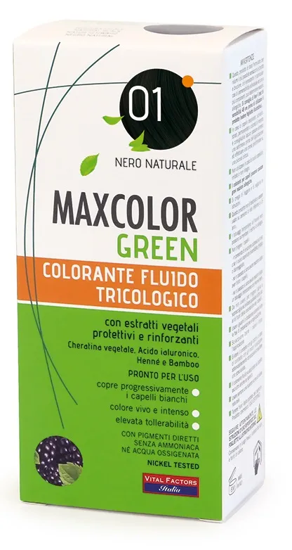MAXCOLOR GREEN 01 NERO NATURALE