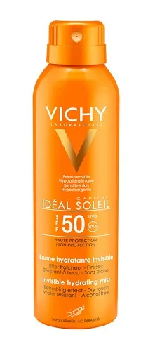 VICHY IDEAL SOLEIL SPRAY INVISIBLE SPF 50 200 ML